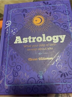 Astrology by Marion Williamson - Purple & Gold Decorative Hardcover